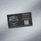 Berufliche LKW-Abschleppfirma QR-Code Magnetische Visitenkarte (Beispiel)