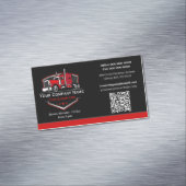 Berufliche LKW-Abschleppfirma QR-Code Magnetische Visitenkarte (Beispiel)