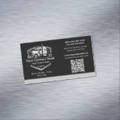 Berufliche LKW-Abschleppfirma QR-Code Magnetische Visitenkarte (Beispiel)