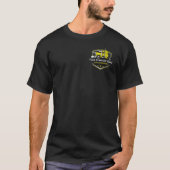 Berufliche LKW-Abschleppfirma T-Shirt (Vorderseite)