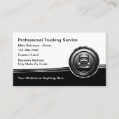 Berufliche LKW-Fahrer-Visitenkarten Visitenkarte (Vorderseite)