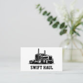 berufliche LKW-Visitenkarten Visitenkarte (Stehend Vorderseite)