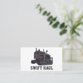 berufliche LKW-Visitenkarten Visitenkarte (Stehend Vorderseite)