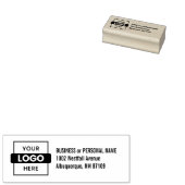 Berufliche Logo-Adresse für Werbeunternehmen Gummistempel (Stempel)
