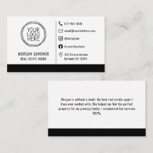 Berufliche Logo-Social-Media-Icons Real-Anwesen