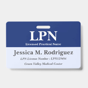 Berufliche LPN Ausweis
