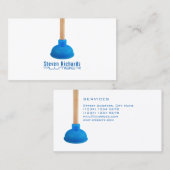 Berufliche lustige Kolbendetail-Bildabdeckung Visitenkarte (Vorne/Hinten)