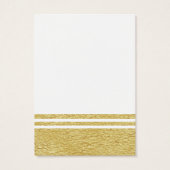 Berufliche Luxe Imitate Gold Earring Display Cards (Rückseite)
