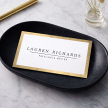 Berufliche Luxe Imitate Gold und White