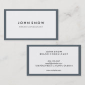 Berufliche Luxe-Visitenkarte Visitenkarte (Vorne/Hinten)