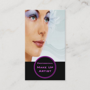 Berufliche Make up Artist Business Card Visitenkarte
