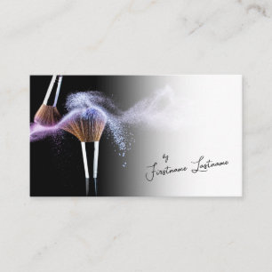 Berufliche Make-up-Künstler und Styling-Experten Visitenkarte