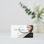 Berufliche Make-upkünstler-Schönheits-Salon-Karte Visitenkarte (Stehend Vorderseite)