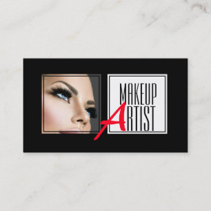Berufliche Makeup Artist, Schönheit Visitenkarte