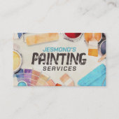 Berufliche Maldienstleistungen - Hausmaler Visitenkarte (Vorderseite)