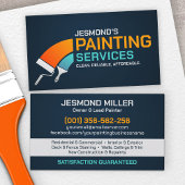 Berufliche Maldienstleistungen - Maler-Bus Visitenkarte