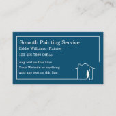 Berufliche Maler Moderne Visitenkarten Visitenkarte (Vorderseite)