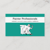 Berufliche Maler und Sandstrahlen Visitenkarte (Vorderseite)