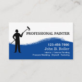 Berufliche Maler-Visitenkarten Visitenkarte (Vorderseite)