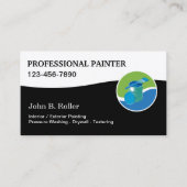Berufliche Maler-Visitenkarten Visitenkarte (Vorderseite)