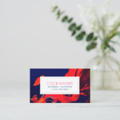 Berufliche Malerei, Maler-Visitenkarte Visitenkarte (Stehend Vorderseite)