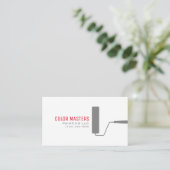 Berufliche Malerei, Maler-Visitenkarte Visitenkarte (Stehend Vorderseite)