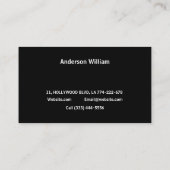 Berufliche Malerei Service elegante Lackeimer Visitenkarte (Rückseite)