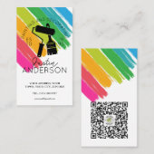 Berufliche Malerei und Dekorieren Visitenkarte (Vorne/Hinten)