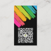 Berufliche Malerei und Dekorieren Visitenkarte (Rückseite)