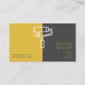 Berufliche Malerei Visitenkarte (Rückseite)