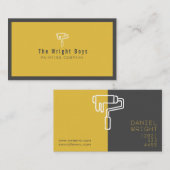 Berufliche Malerei Visitenkarte (Vorne/Hinten)