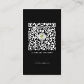 Berufliche Mechanik mit Schlüssel und Spanner Visitenkarte (Rückseite)