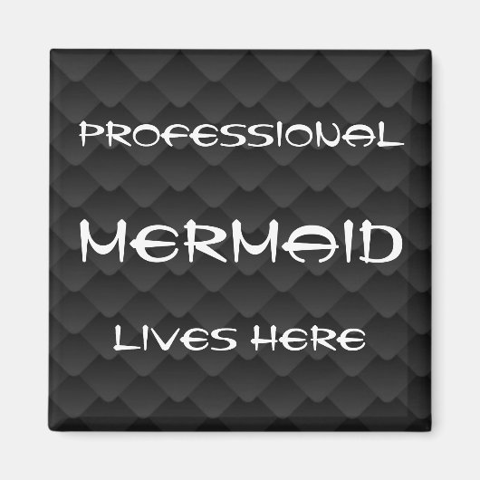 Berufliche Meerjungfrau lebt hier Magnet (Vorne)