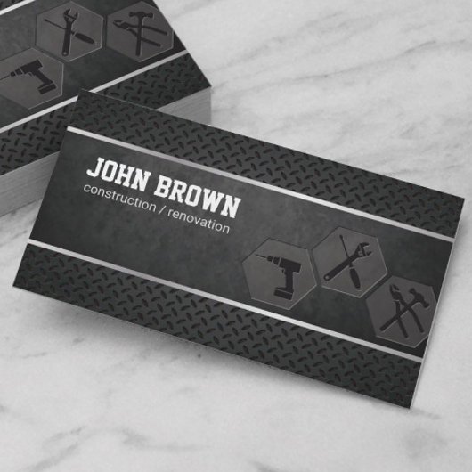 Berufliche Metallbauschmiede Handyman Visitenkarte