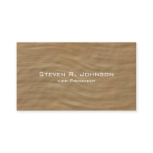 Berufliche Minimal Sandstone Look Visitenkarten