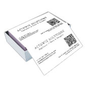 Berufliche Minimalistisch bearbeitbare Information Visitenkarte