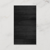 Berufliche Minimalistische Trendy Stilvoll Visitenkarte (Rückseite)