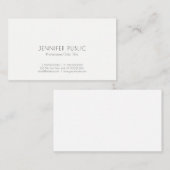 Berufliche Minimalistische Vorlage Visitenkarte (Vorne/Hinten)