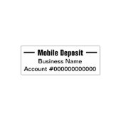 Berufliche Mobileinlage Permastempel (Design)