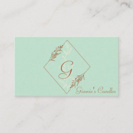 Berufliche, moderne blaue und braune Visitenkarte