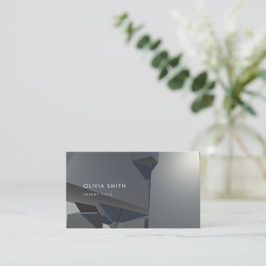 Berufliche moderne Brücke Visitenkarte (Stehend Vorderseite)