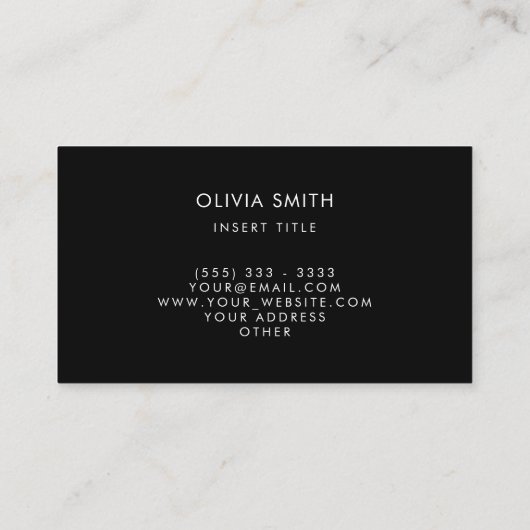 Berufliche moderne Brücke Visitenkarte (Rückseite)