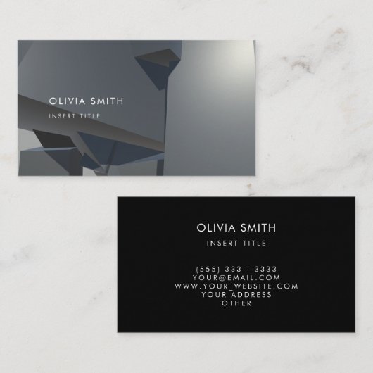 Berufliche moderne Brücke Visitenkarte (Vorne/Hinten)