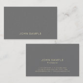Berufliche moderne Creative Pearl Finish Luxus Visitenkarte (Vorne/Hinten)