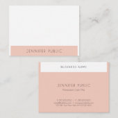 Berufliche, moderne, einfache Designvorlage Visitenkarte (Vorne/Hinten)