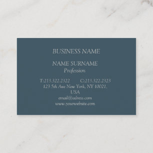 Berufliche, moderne, elegante, minimalistische  visitenkarte