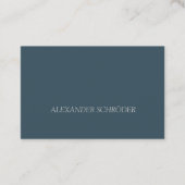 Berufliche, moderne, elegante, minimalistische visitenkarte (Vorderseite)