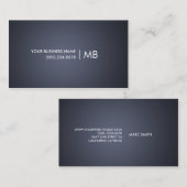 Berufliche moderne Geschäfts-Karte kundengerecht Visitenkarte (Vorne/Hinten)