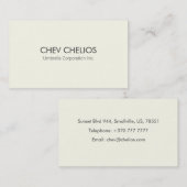 Berufliche moderne Geschäfts-Karte Visitenkarte (Vorne/Hinten)