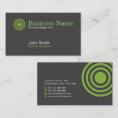 Berufliche moderne Geschäfts-Karten mit Logo Visitenkarte (Vorne/Hinten)